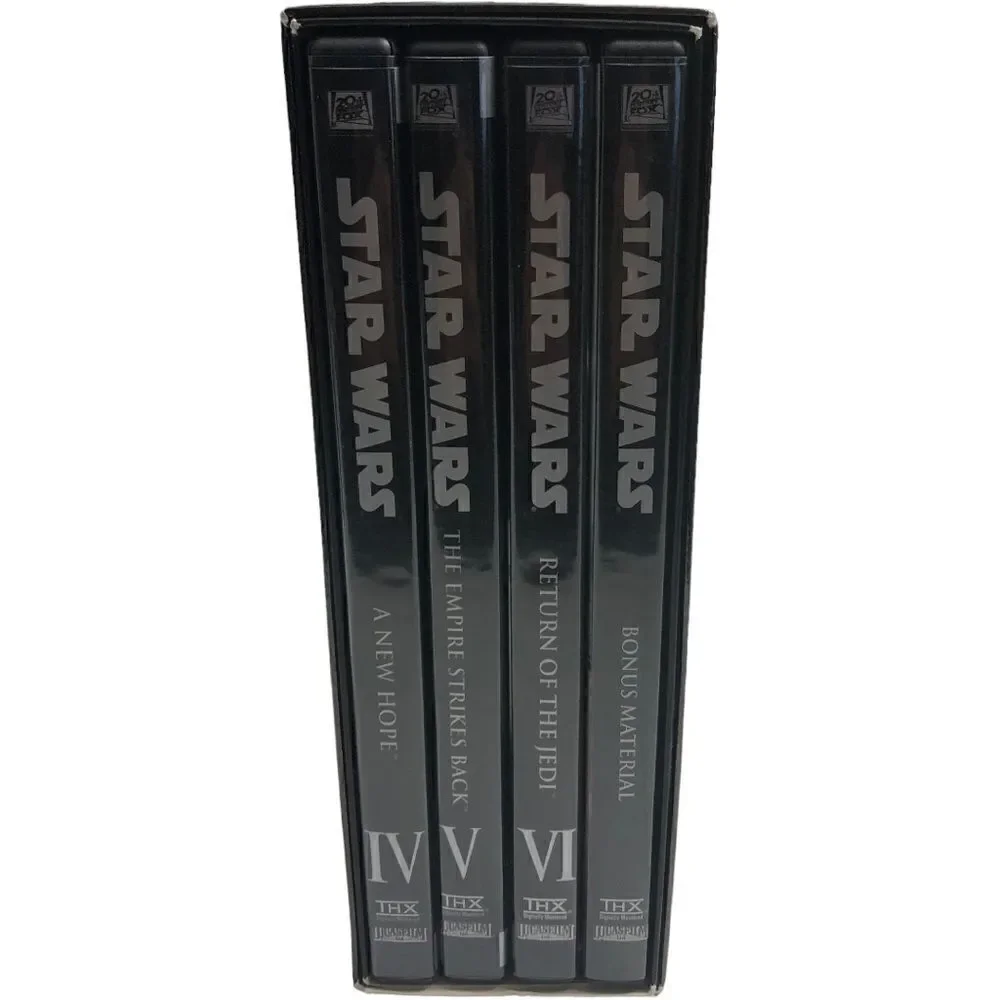 Star Wars 4-Disc DVD Trilogy Box Set - Picture 2 of 13
